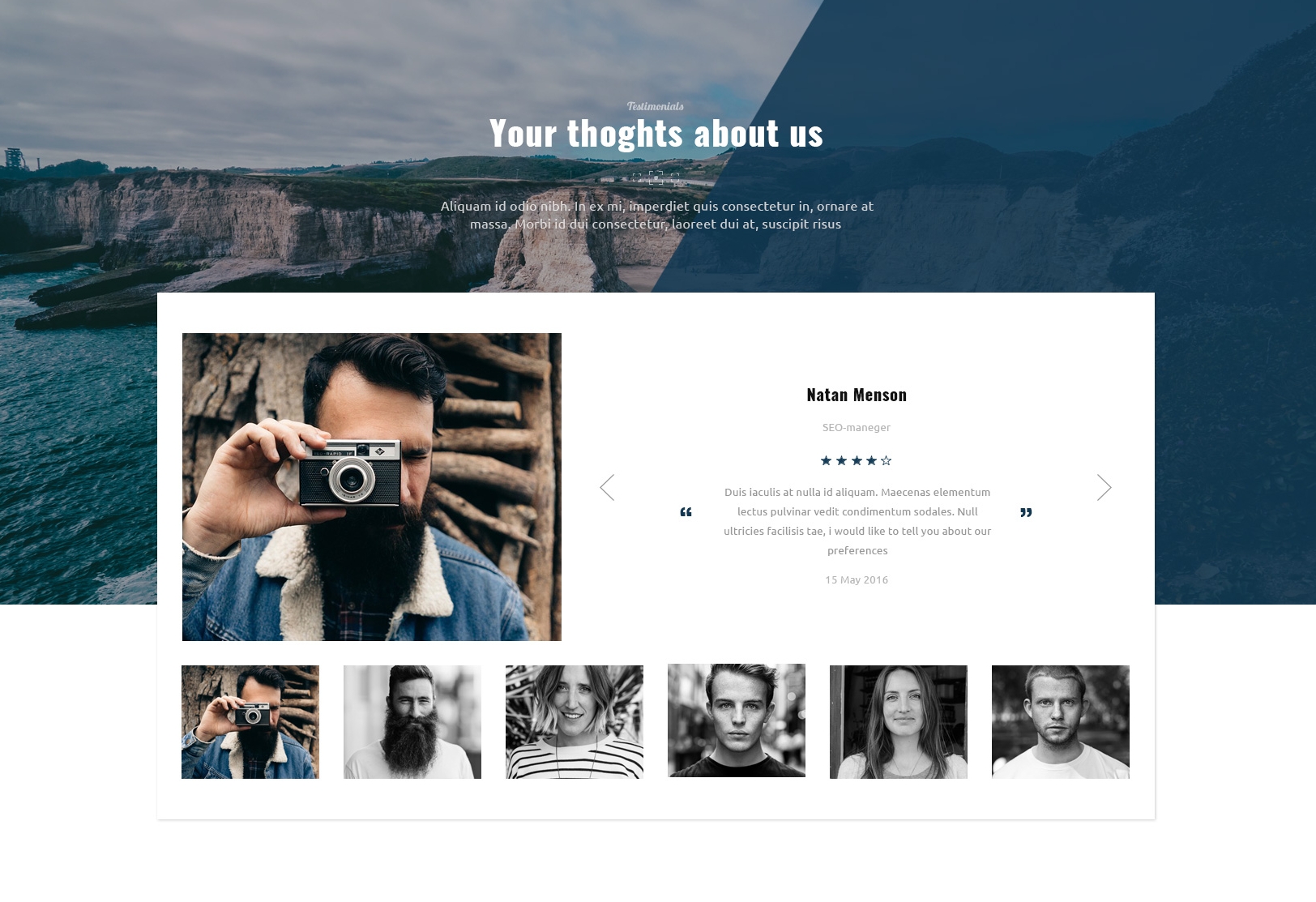 CSS3 Bootstrap Gallery Theme