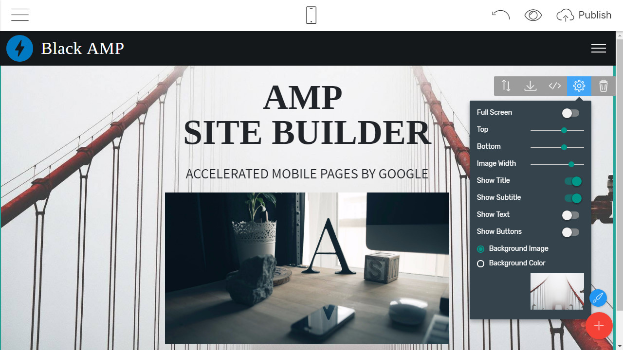 AMP Webpage Maker